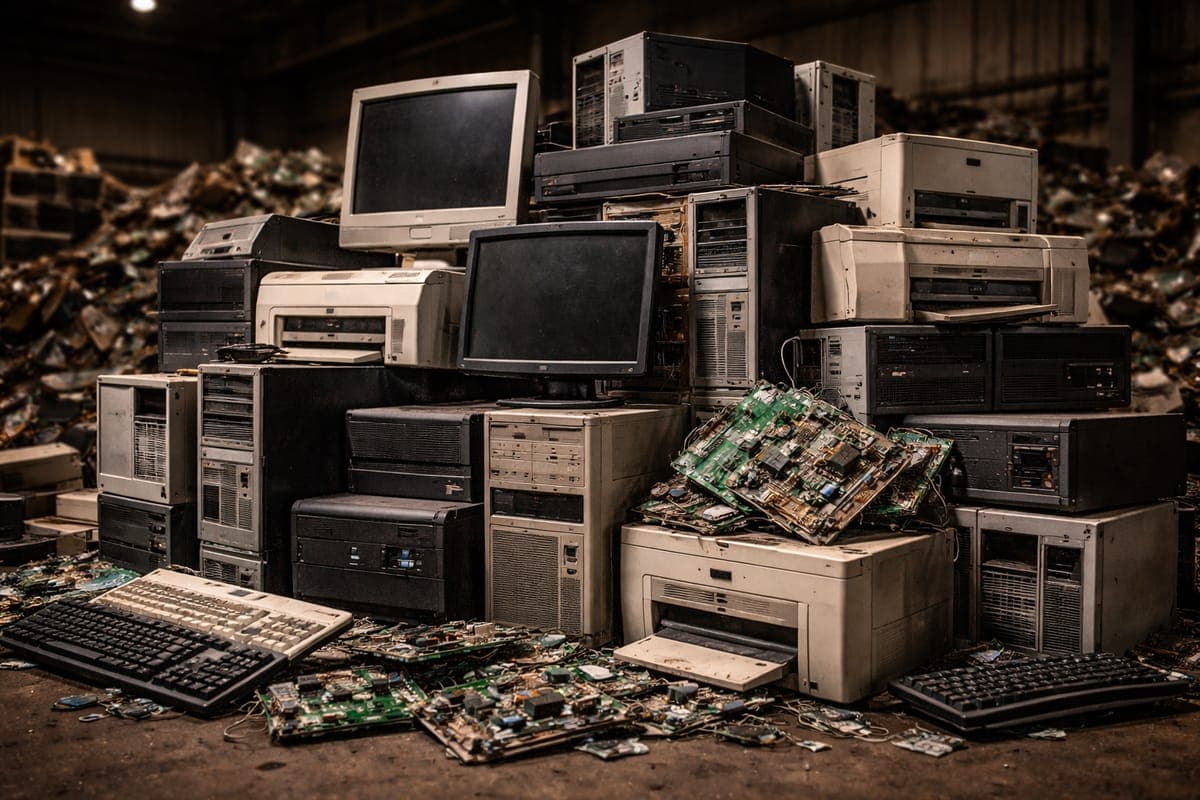 Lixo Eletrônico para venda e reciclagem em Curitiba