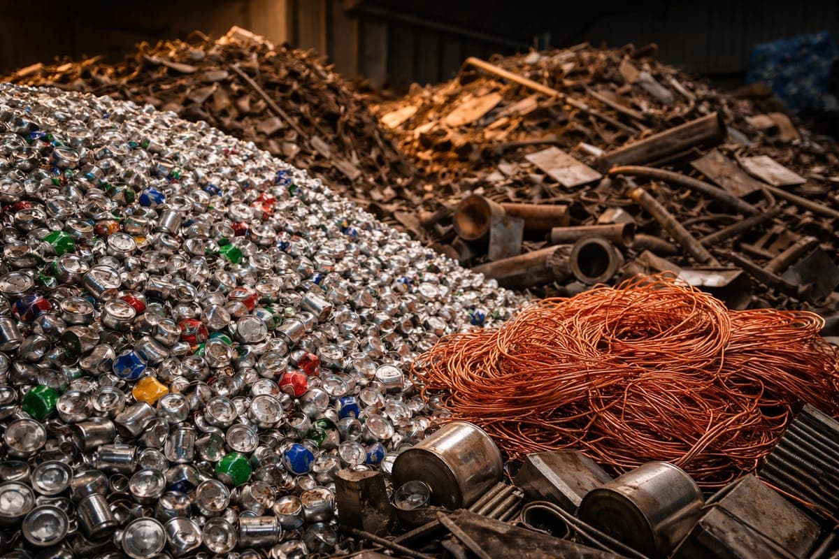 Metais e Alumínio para venda e reciclagem em Curitiba
